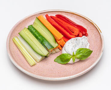 ДС Свежие овощи с соусом 